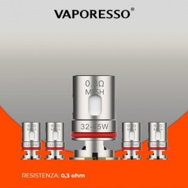 Resistenza Vaporesso GTX 0.30 Ohm 5pz