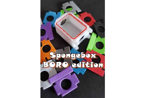 SpongeBox Boro Edition Billet Box Nero