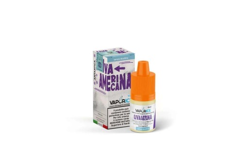 Vaporart Vaporice Uva Americana Liquido Pronto 10 ml Volari.it