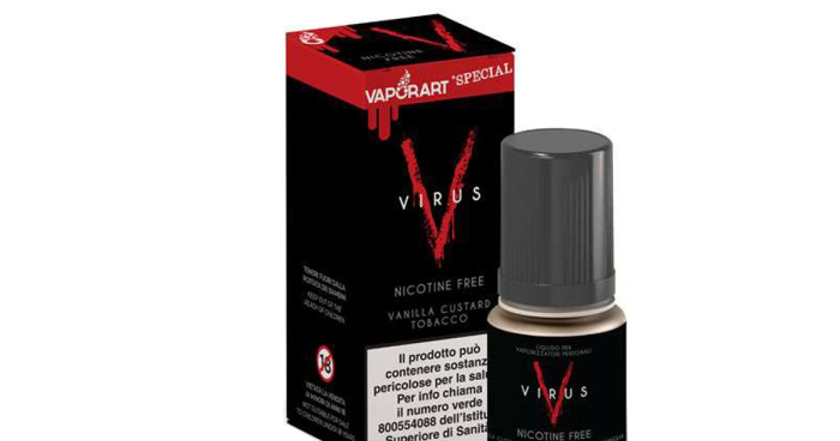 virus liquido sigaretta elettronica Vaporart Virus Liquido Pronto 10 ml