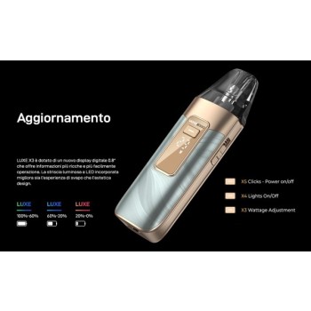 Vaporesso Luxe X2 Pod Mod 2000mAh Volari.it