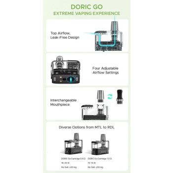 Voopoo Doric Go Pod Mod 2600mAh Volari.it