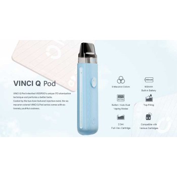 Voopoo Vinci Q Pod Kit 900mAh Volari.it