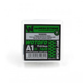 Wotofo NexMesh Coil Extreme A1 0.16 Ohm 10 pezzi