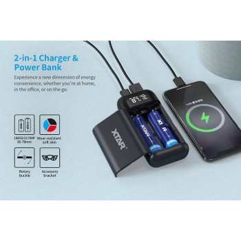 Xtar PB2SL Caricabatterie - Power Bank Volari.it
